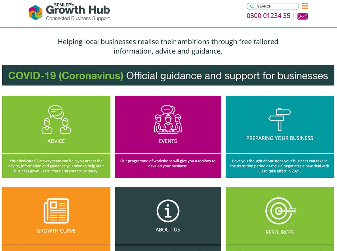 Business support in Northamptonshire