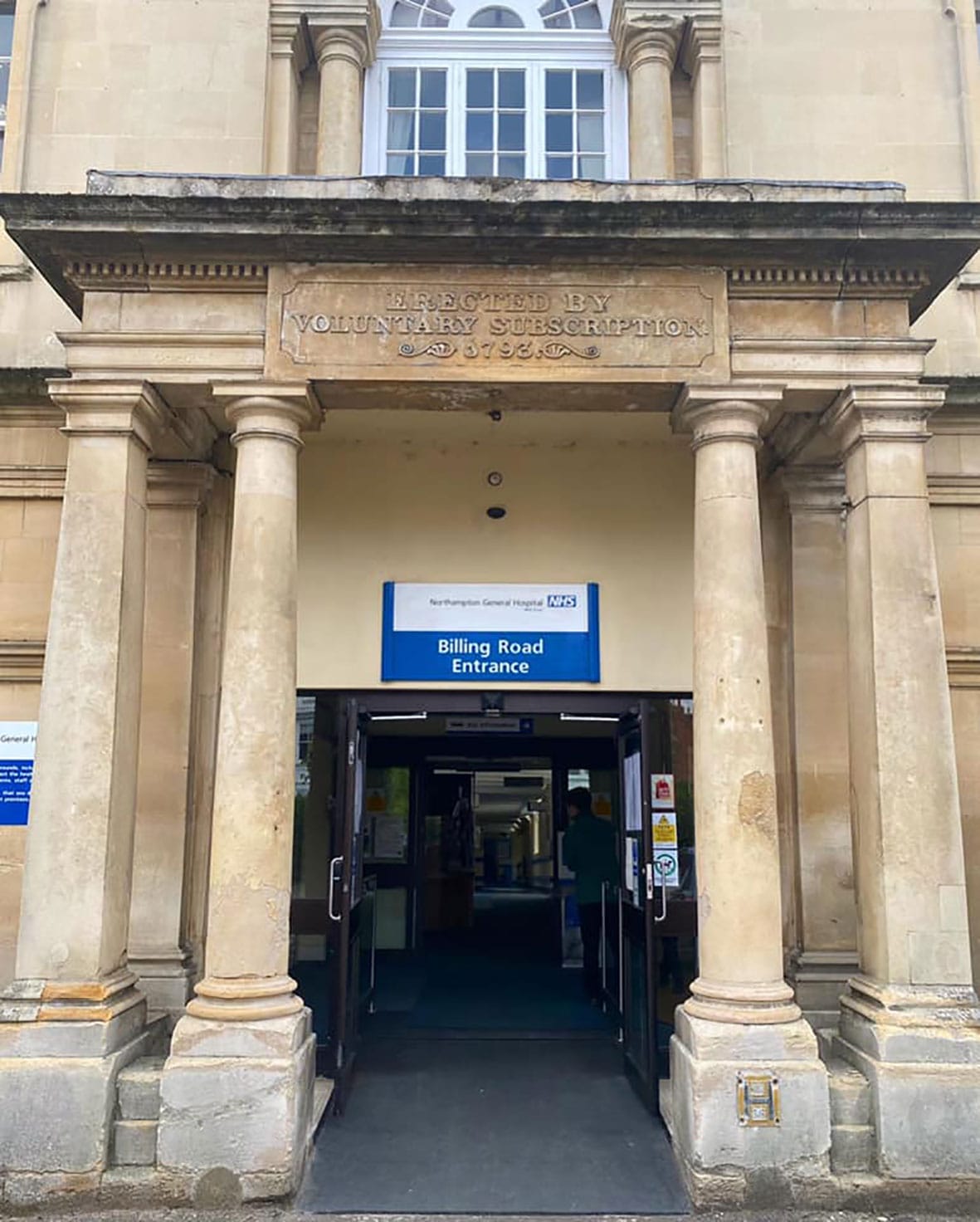 Northampton General Hospital entrance