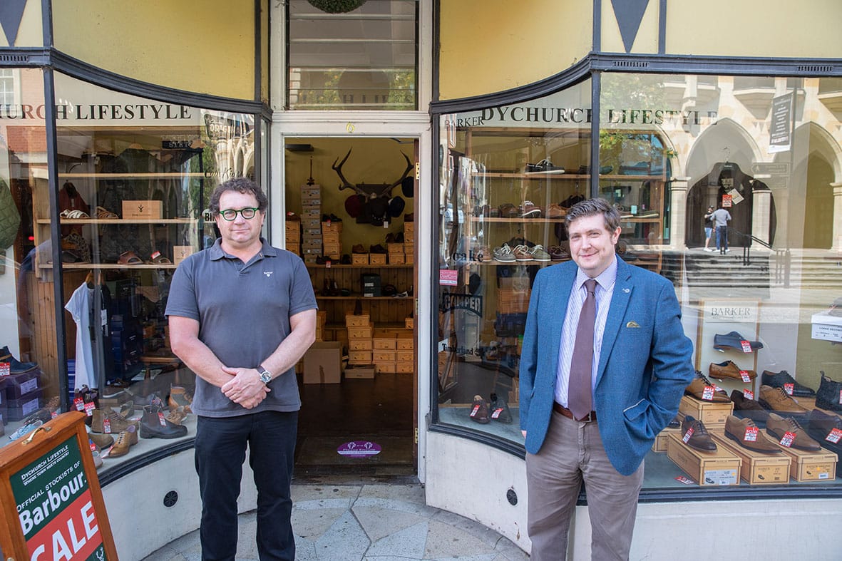Andrew Lewer and Stephen Partington