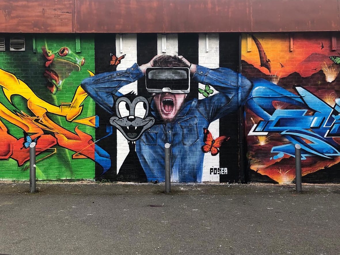Street art in Northampton