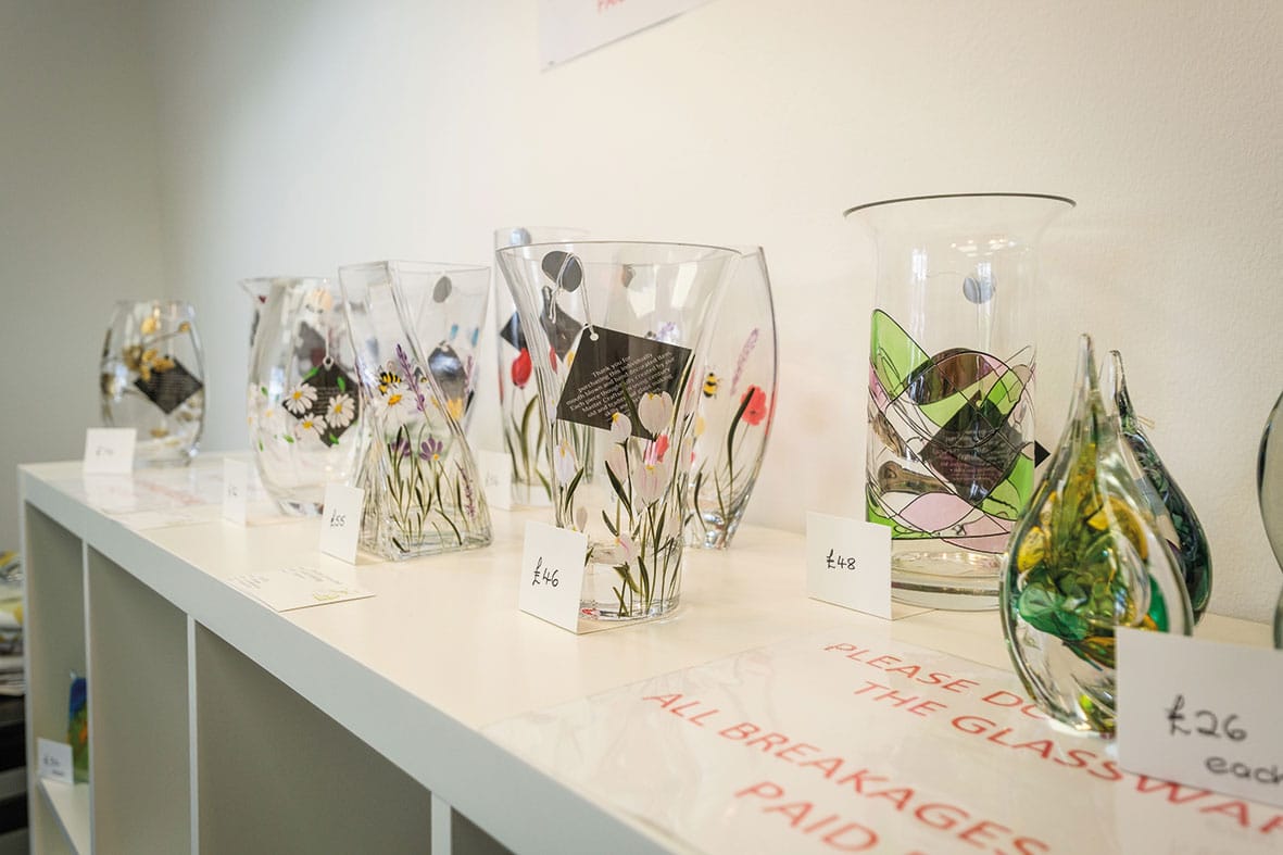 handmade glass from Nobile