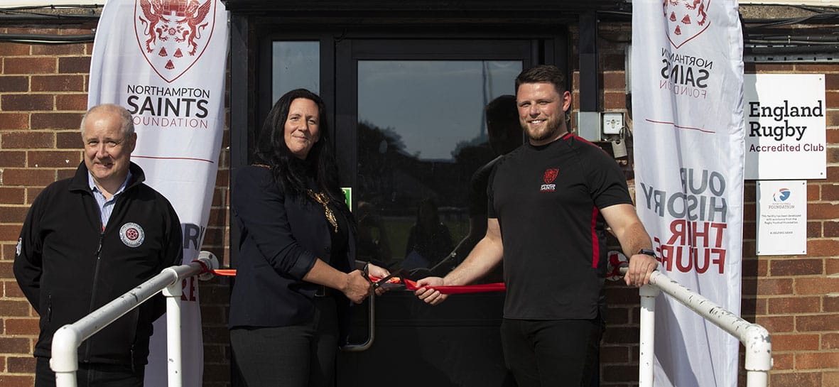 Opening of Northampton Saints Foundation’s Corby hub
