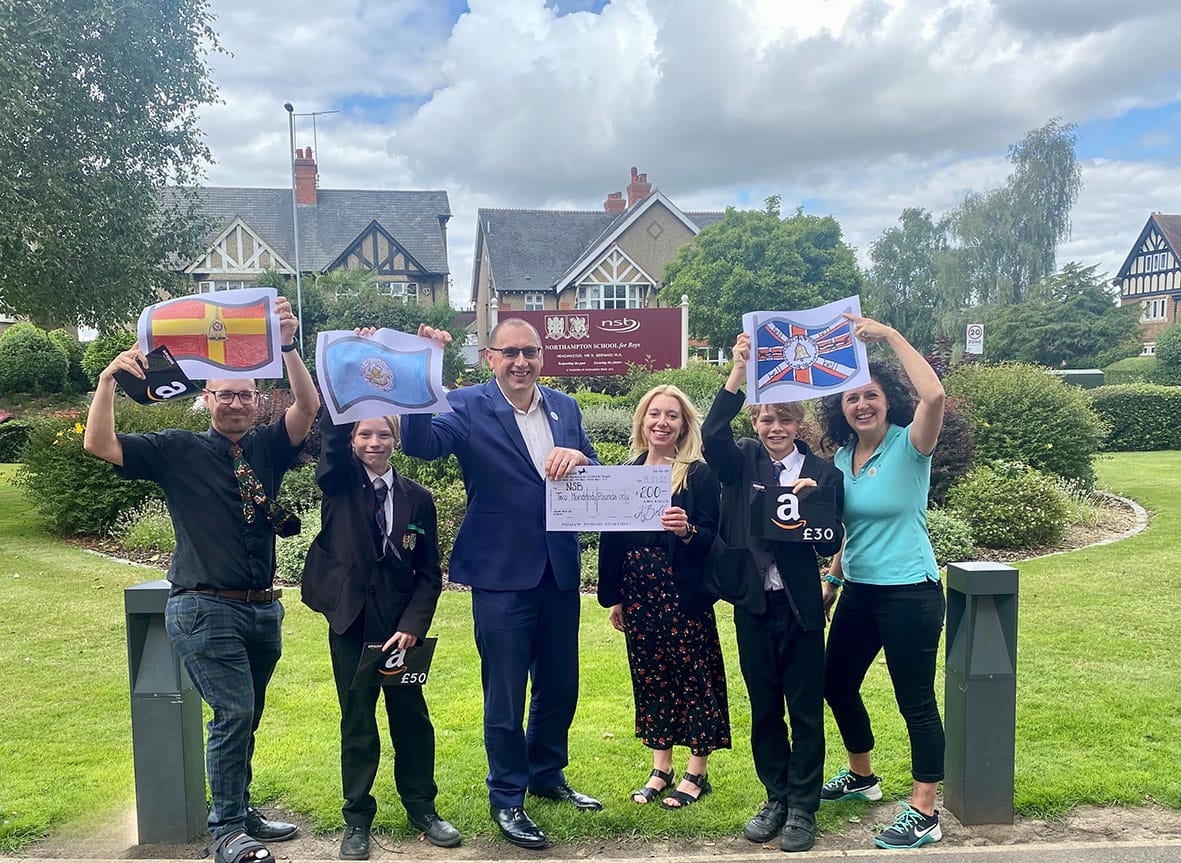 Bell of Northampton flag competition