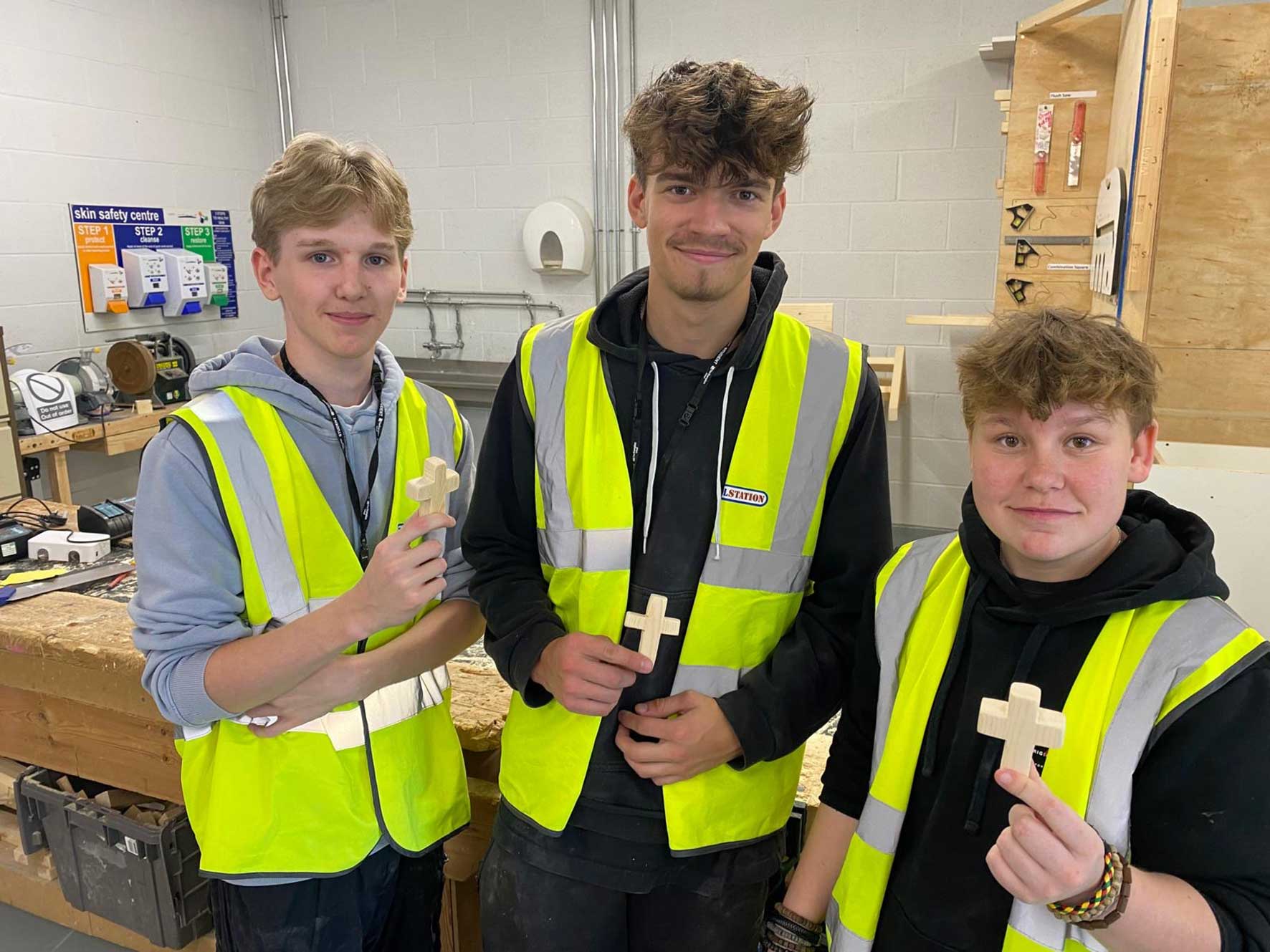 Students from Northampton College